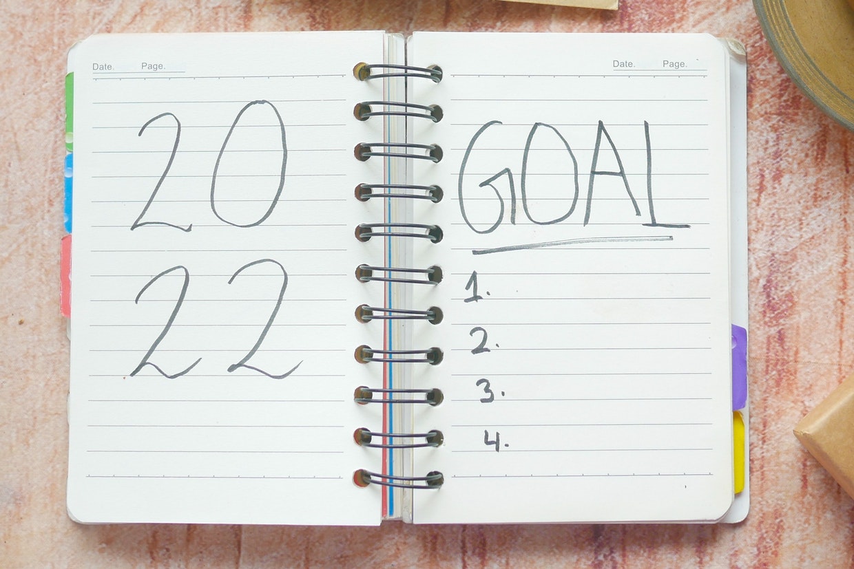 set your business goals for 2022