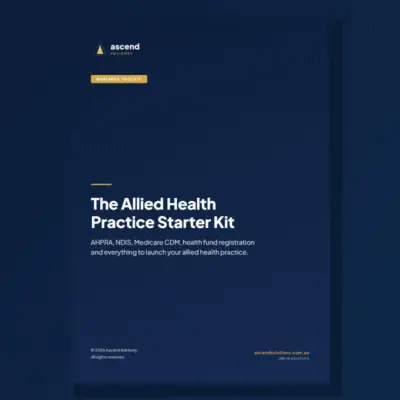 The Allied Health Practice Starter Kit