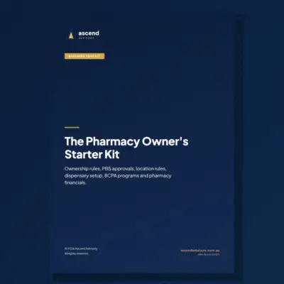 The Pharmacy Owner's Starter Kit