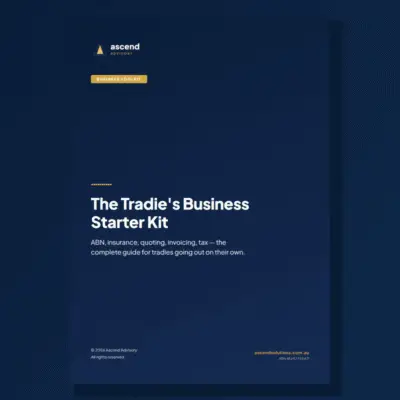 The Tradie's Business Starter Kit